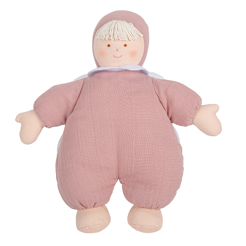 Angel Musical Comforter- Organic Cotton Rose