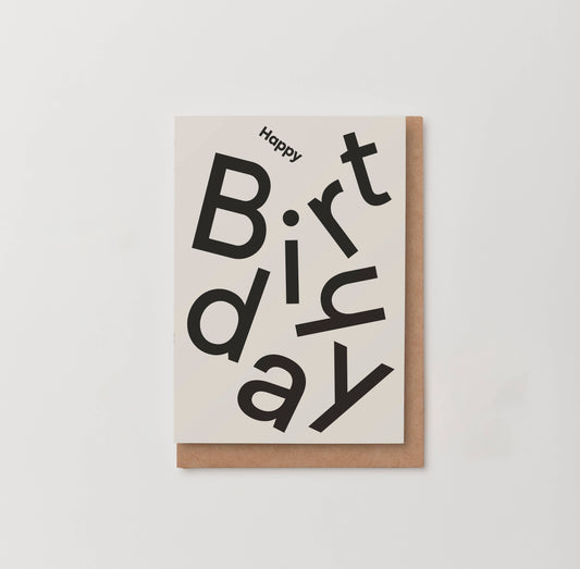 'Happy Birthday' card