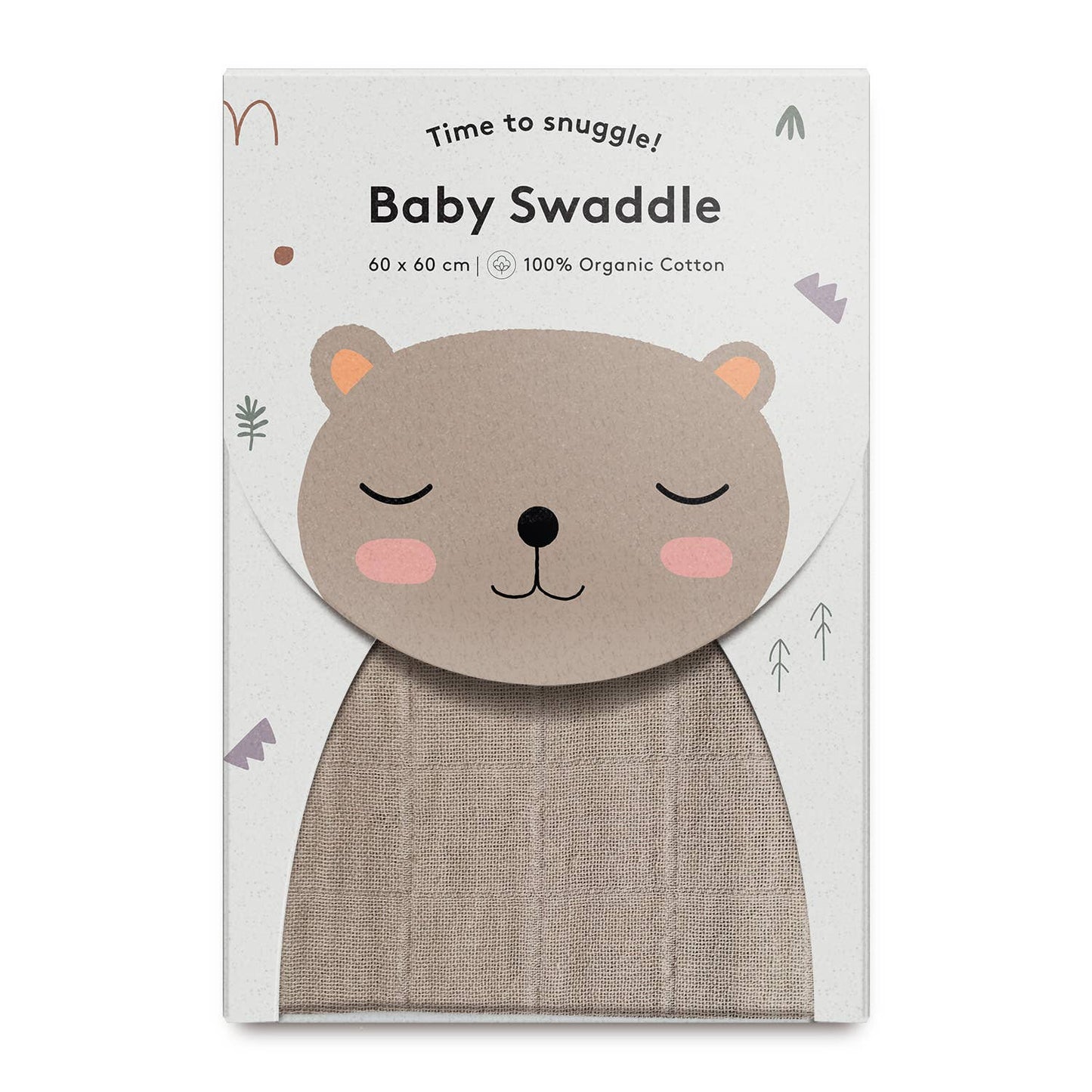 Mini Muslin Swaddle, Oat