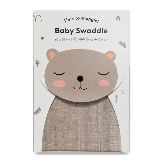 Mini Muslin Swaddle, Oat