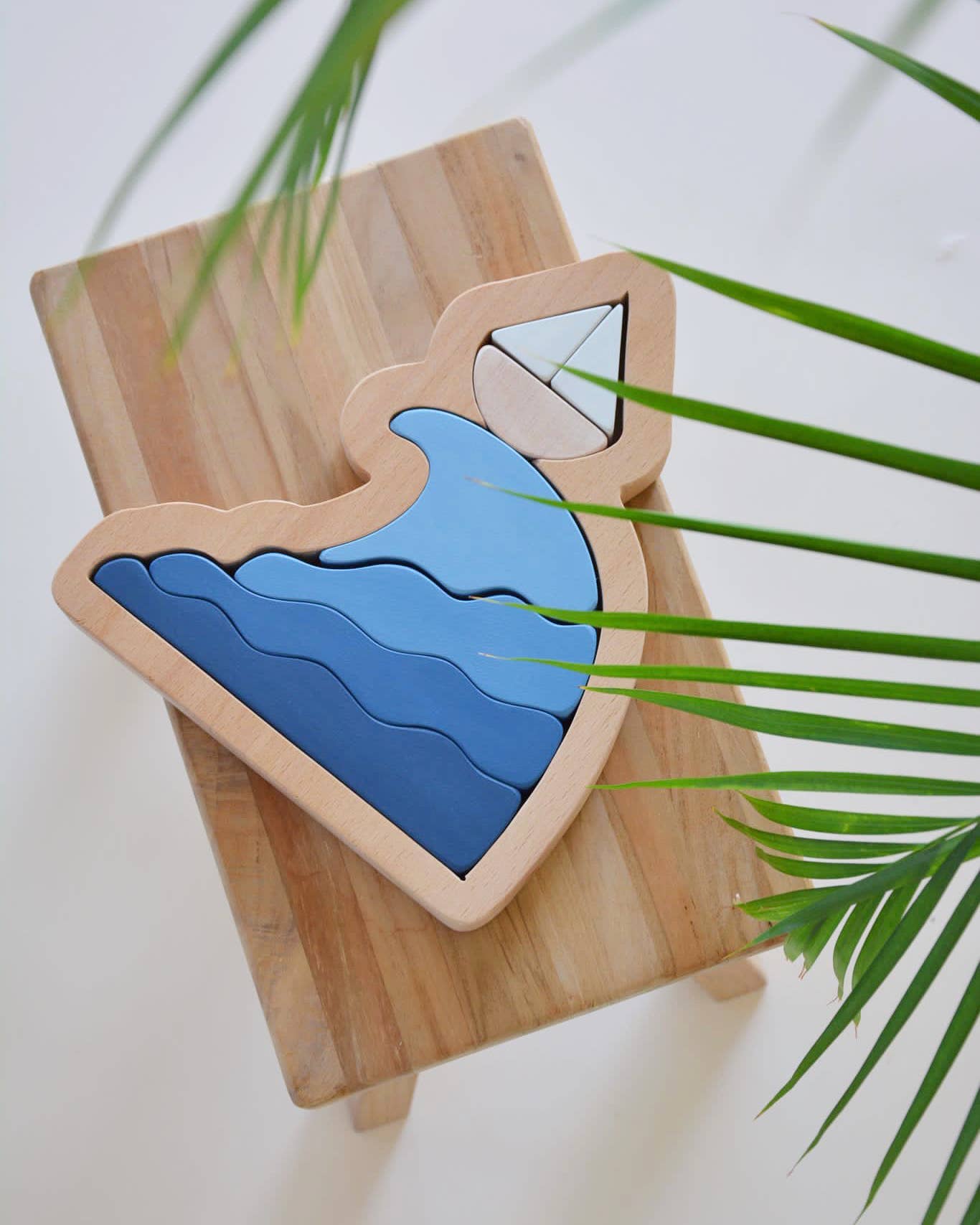 Waves and Boat Stacker / Puzzle