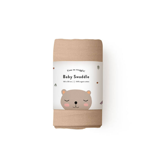 Maxi Muslin Swaddle, Sand