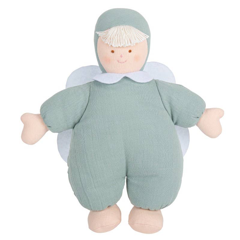 Angel Musical Comforter- Organic Cotton Celadon