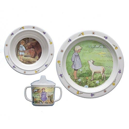 Elsa Beskow- "Mors Lilla Olle" (Songs) Dish Set