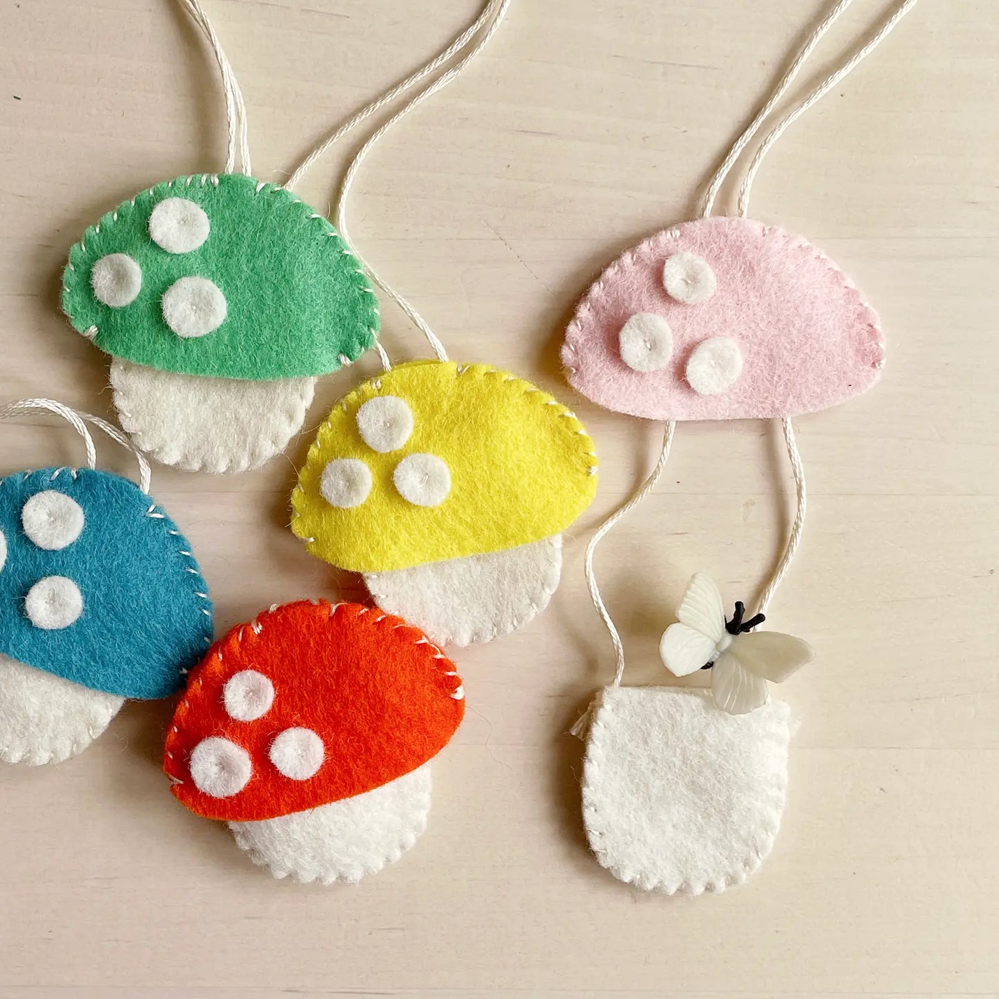 Mushroom Secret Pocket Necklace Kit- Single Colors