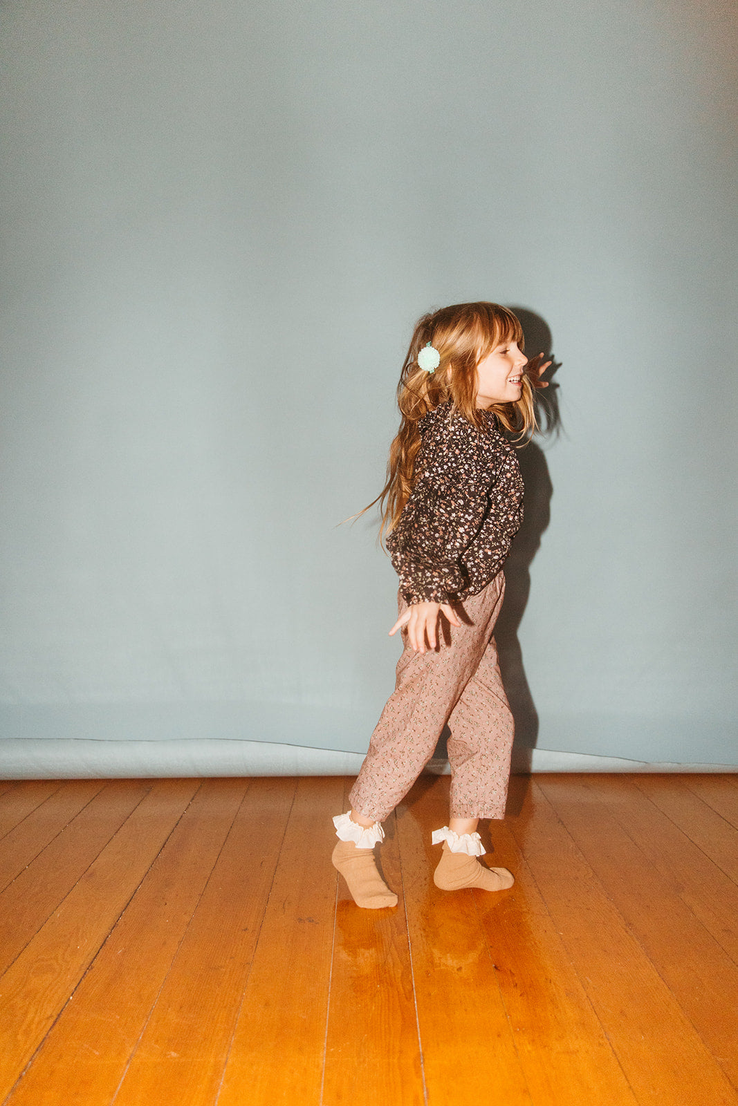 floral corduroys (pink)