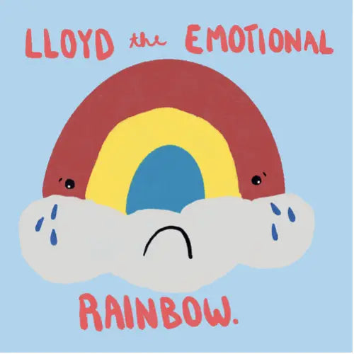 Embroidery kit-Lloyd the Emotional Rainbow