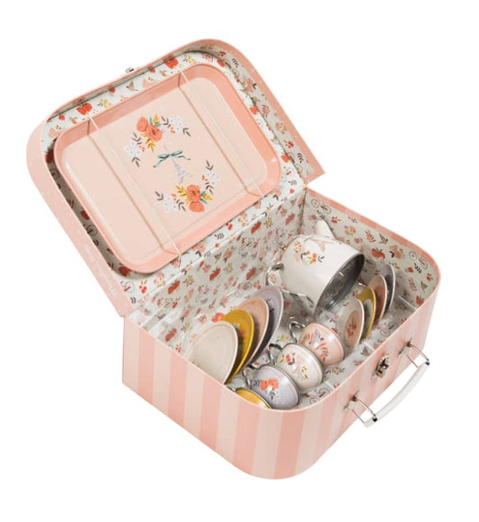 Tea Party Metal Set - Les Parisiennes