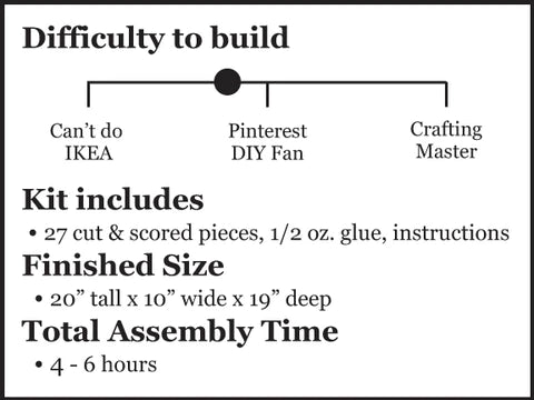 Gloria the Horse | DIY paper craft animal kit