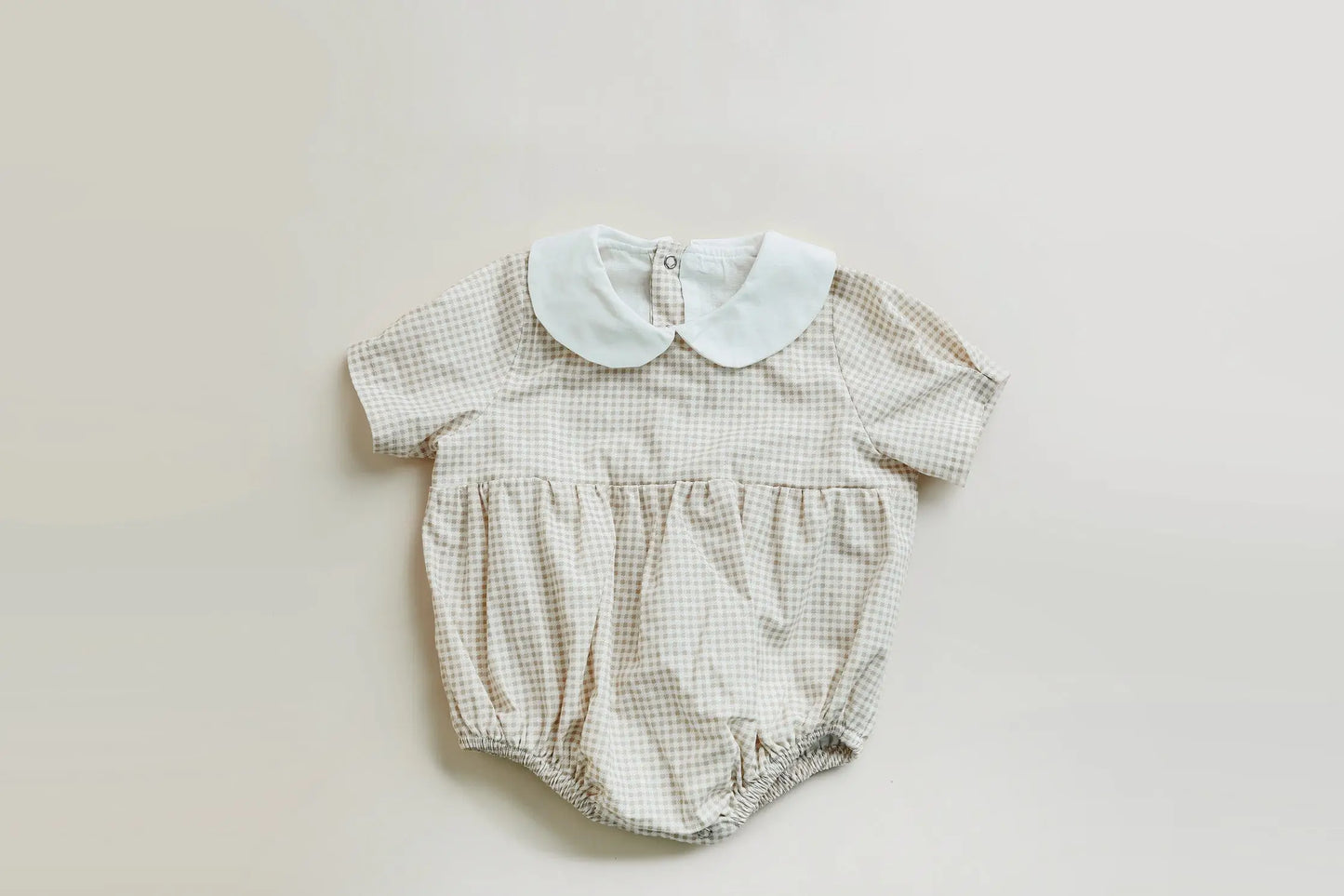 Aiden Romper - Check