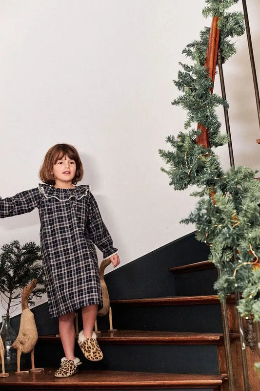 plaid nightgown