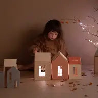 Dollhouse on the Magnets L Pink