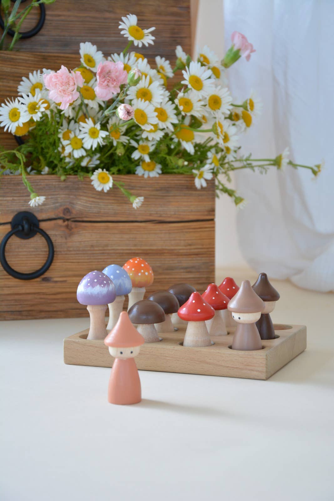 Gnomes and Mushrooms Nesting Set