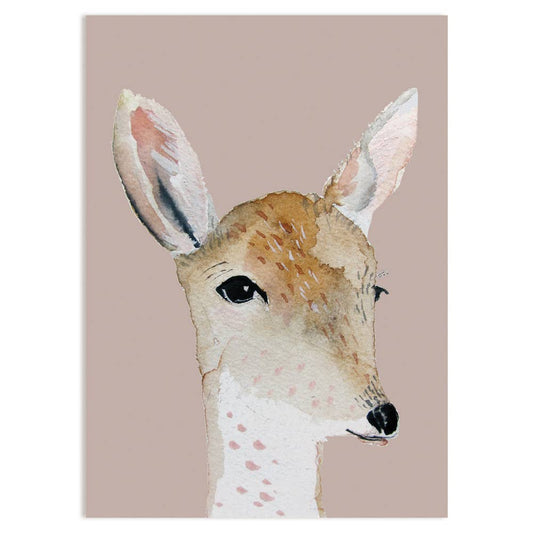 Deer Postcard