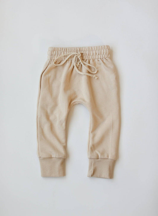 Billie French Terry Sweatpants, Cream