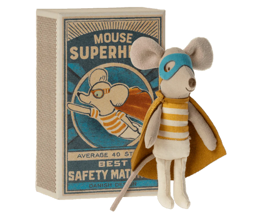 Super hero mouse, Little brother in a matchbox