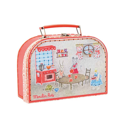 Tea Party Ceramic Set Suitcase - Moulin Roty